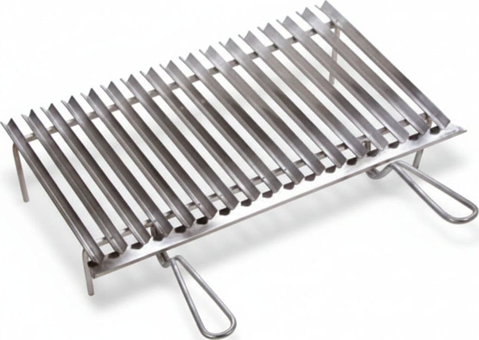 Griglia Raccogligrassi Due Manici 60 CMX35X12H