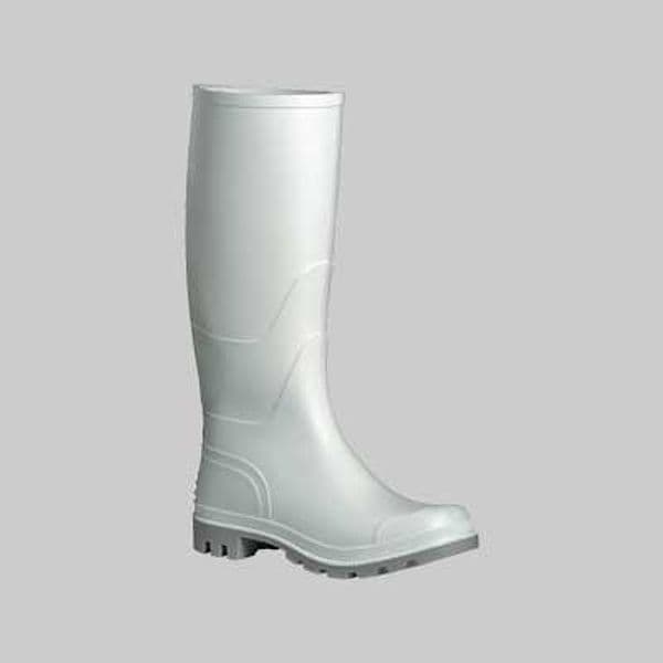 Stivale in PVC Bianco Mod. Ginocchio N° 44
