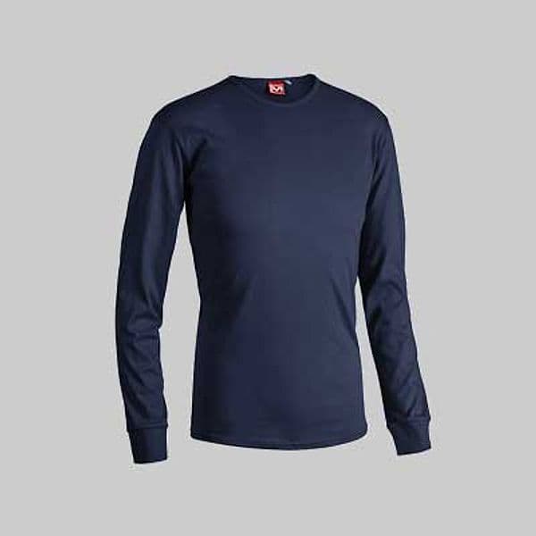 T Shirt Manica Lunga Blu Tg. Xl