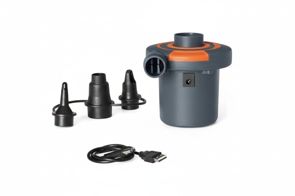 Pompa per Gonfiaggio 12 220 V Sidewinder con Batterie Ricaricabili 378 g