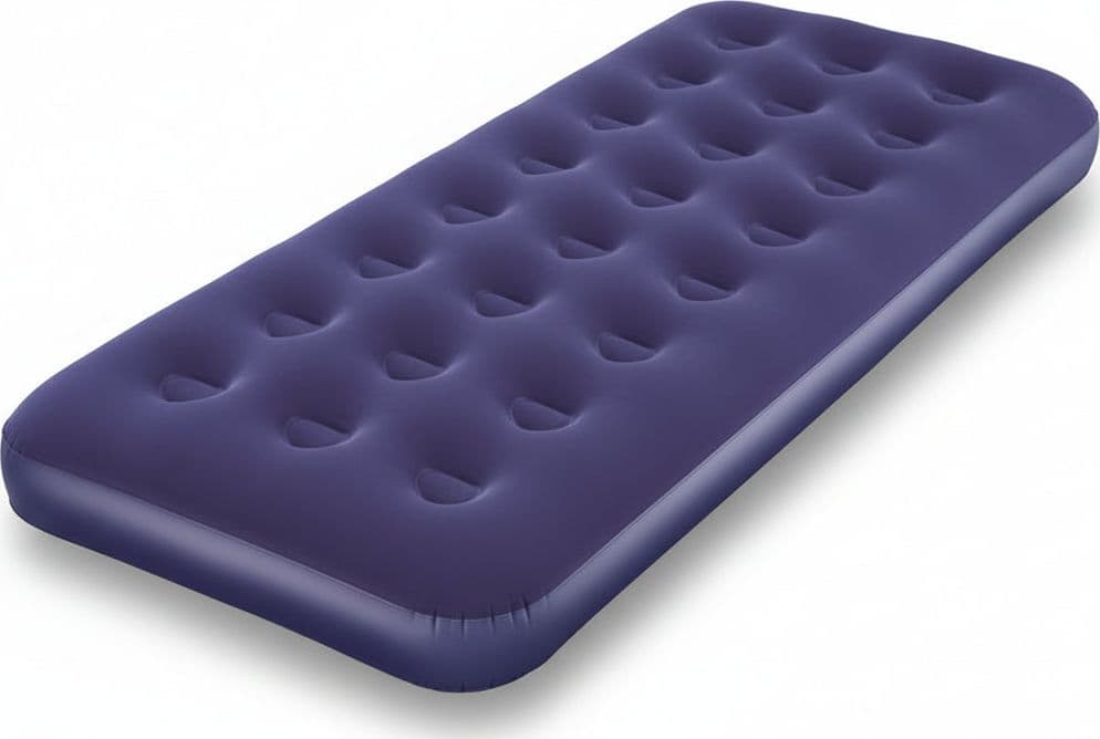 Materasso Gonfiabile Floccato Singolo 185 CMX76X22H. Peso 2 kg (ART.67000)