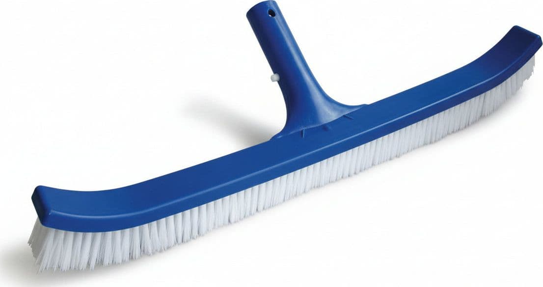 Spazzola Curva Senza Manico per Pareti Piscina 45 cm Ailanto 3 Pezzi
