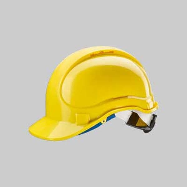 Elmetto di Protezione E1 Neri Colore Giallo