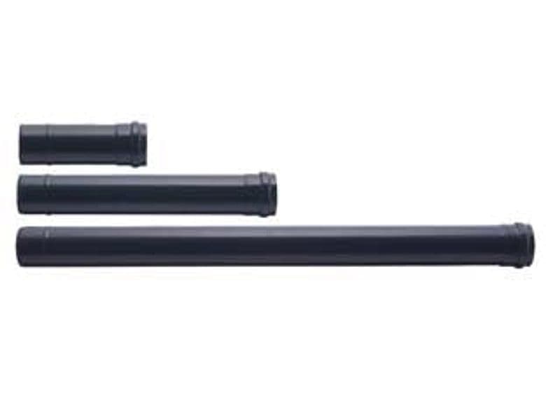 Tubo per Stufe a Pellet Plus Light Nero Opaco Normale Ø 8 mm CMX25, 0,7 mm