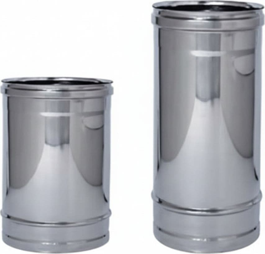Tubo Acciaio Inox AISI 304 Monoparete Spessore 0,5 mm Ø 100 mm 50 mm cm