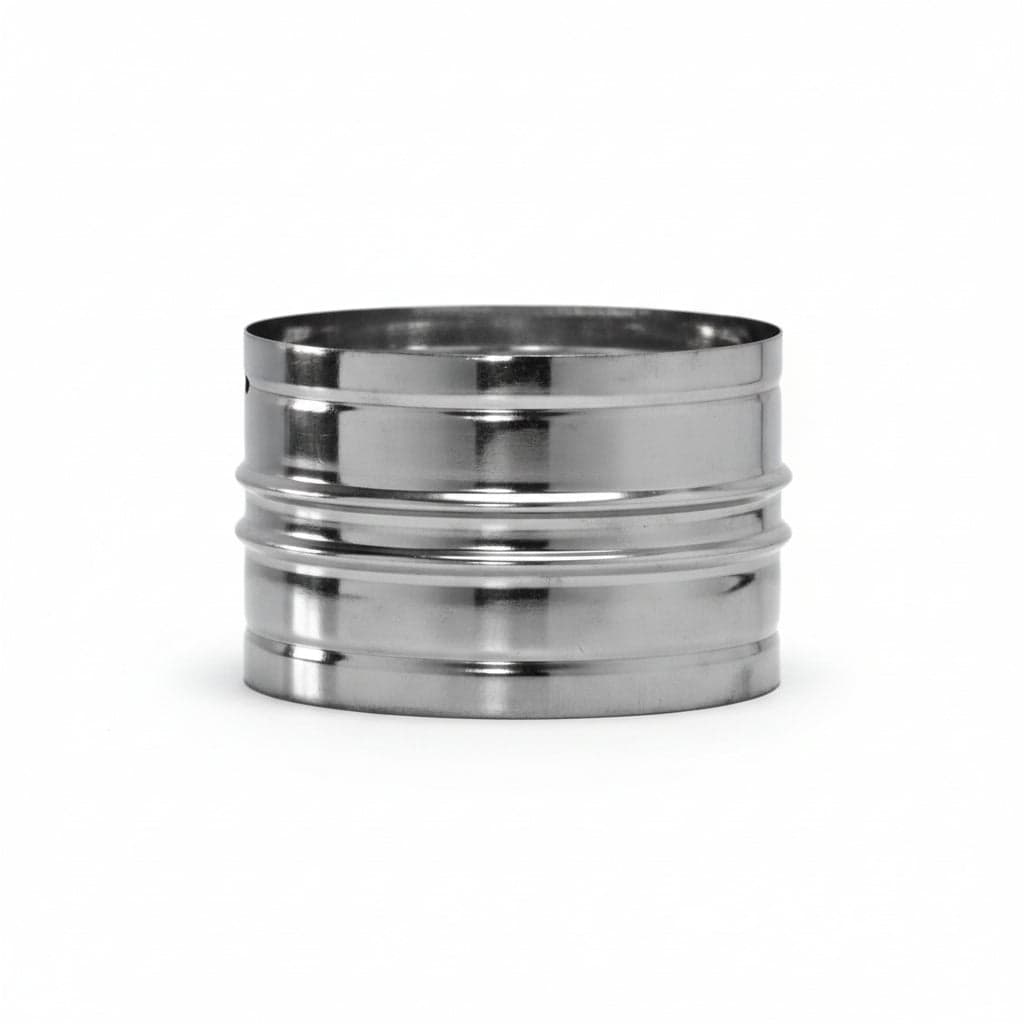 Raccordo per Tubo Acciaio Inox m 304 Monoparete Spessore 0,5 mm Ø 180 mm