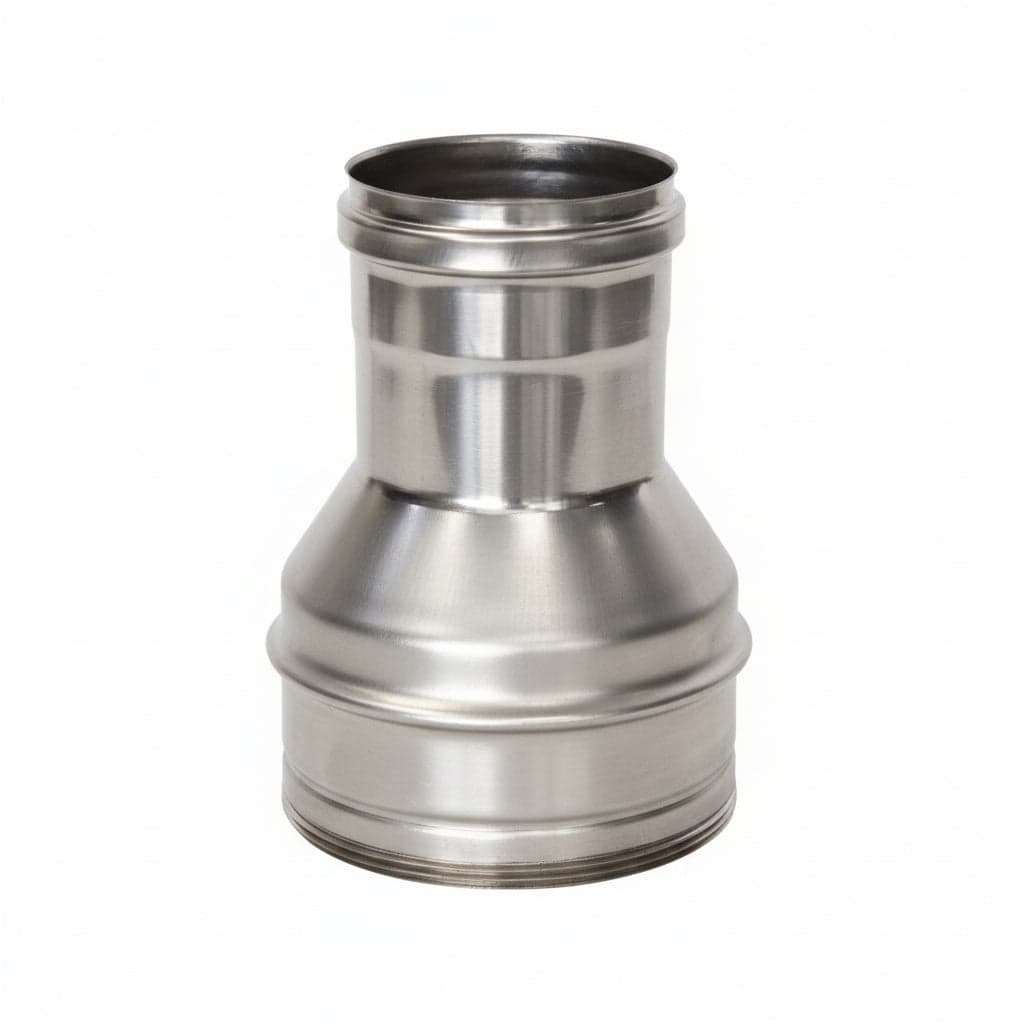 Riduzione per Tubo Acciaio Inox AISI 304 F m Monoparete Spess Cod 457552