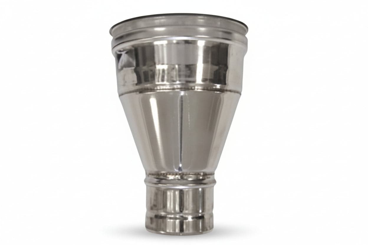 Aumento per Tubo Acciaio Inox AISI 304 F m Monoparete Spessore Cod 457651