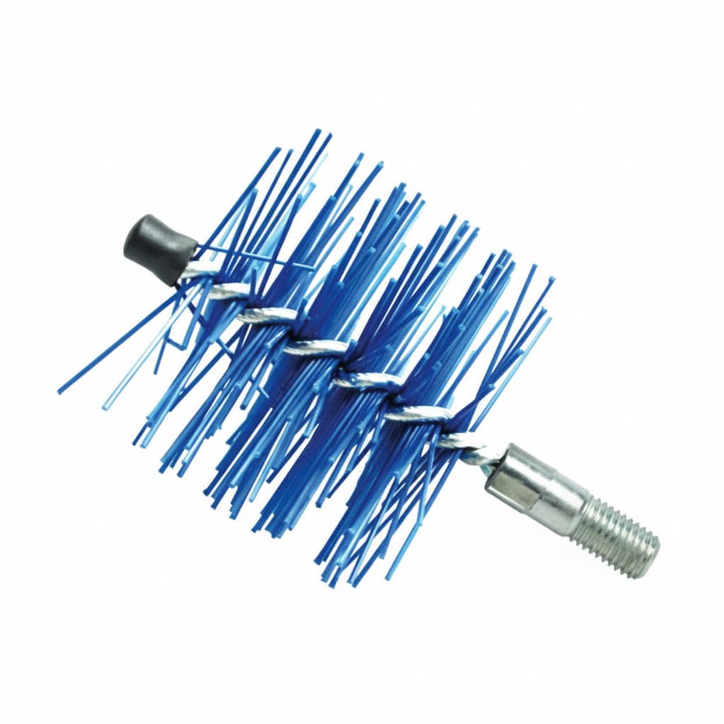 Scovolo a Elica in Nylon per Stufe a Pellet Ø 120 mm 3 Pezzi