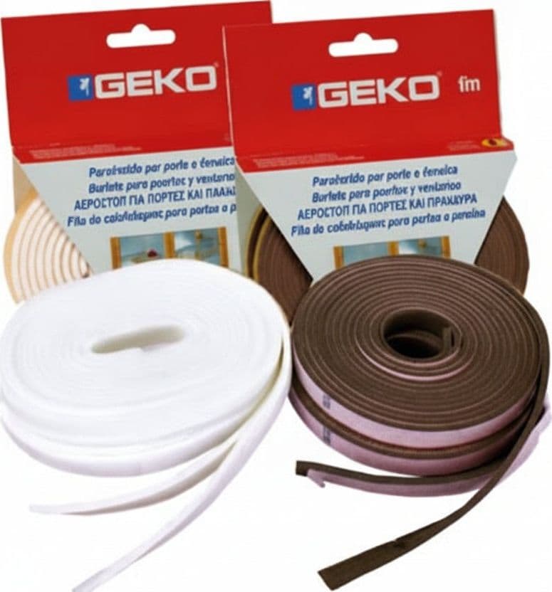 Parafreddo in PVC Profilo I 9 Mmh. Rotolo da 6 m Marrone Geko 6 Pezzi