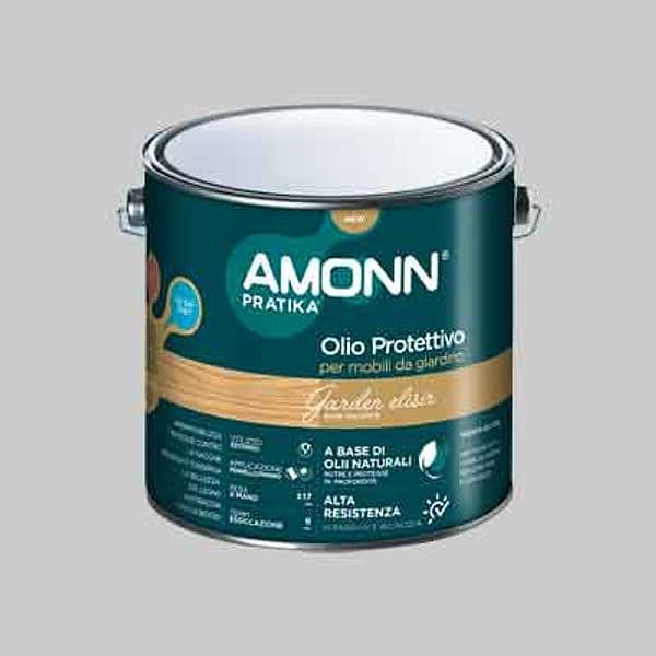 Olio Protettivo per Legno Garden Elisir Amonn 0,75 l Satinato