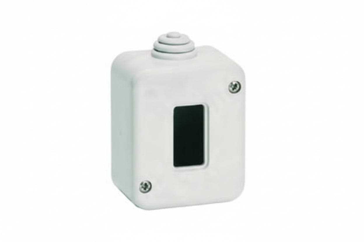 SCATOLA PORTAFRUTTI DA PARETE 1 POSTO IP40- - (1401) - 10 pezzi MARLANVIL