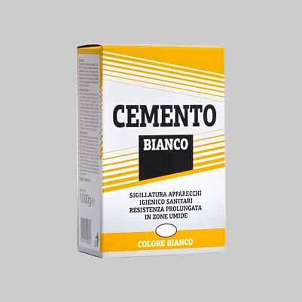 Cemento Bianco 1 kg 12 Pezzi