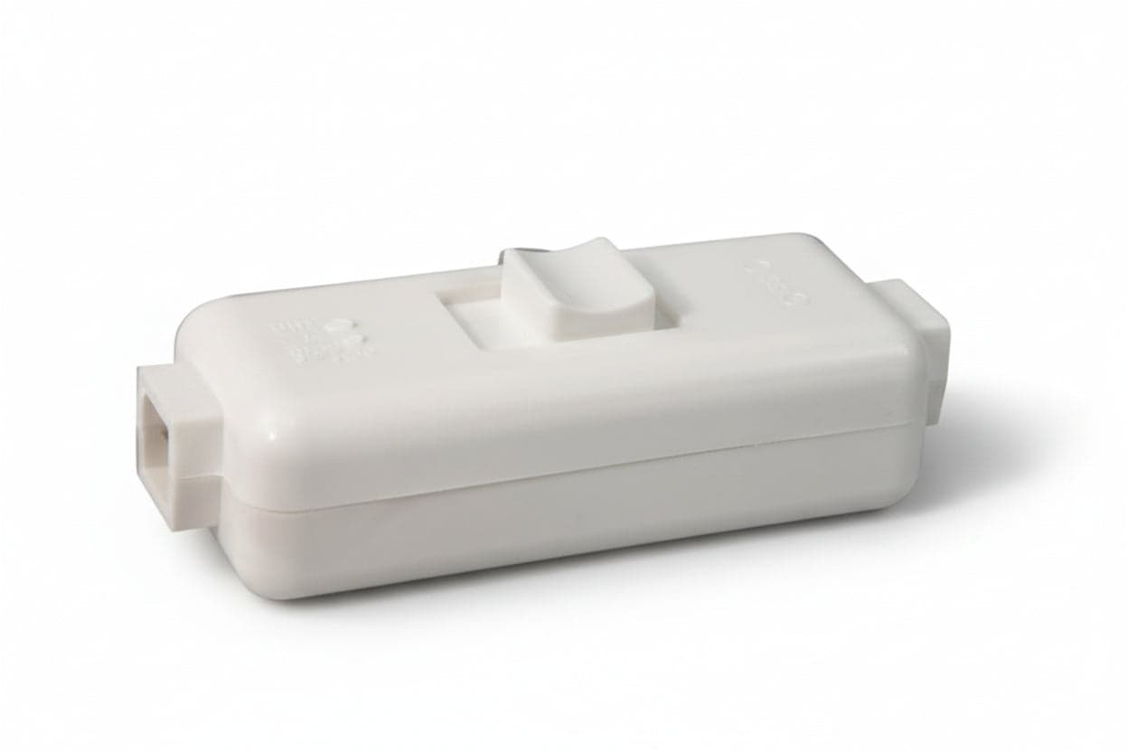 Interruttore a Levetta Bipolare Bianco 10 Pezzi