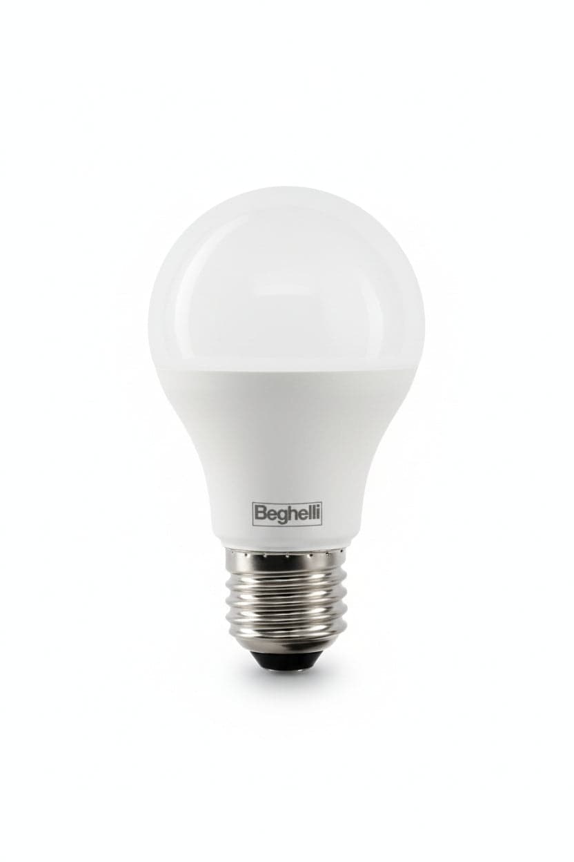LAMPADA LED GOCCIA TUTTOVETRO E27 IN BLISTER- - 8w - 4000  °K naturale - 1055 lm - 60x105h - 2 blister BEGHELLI