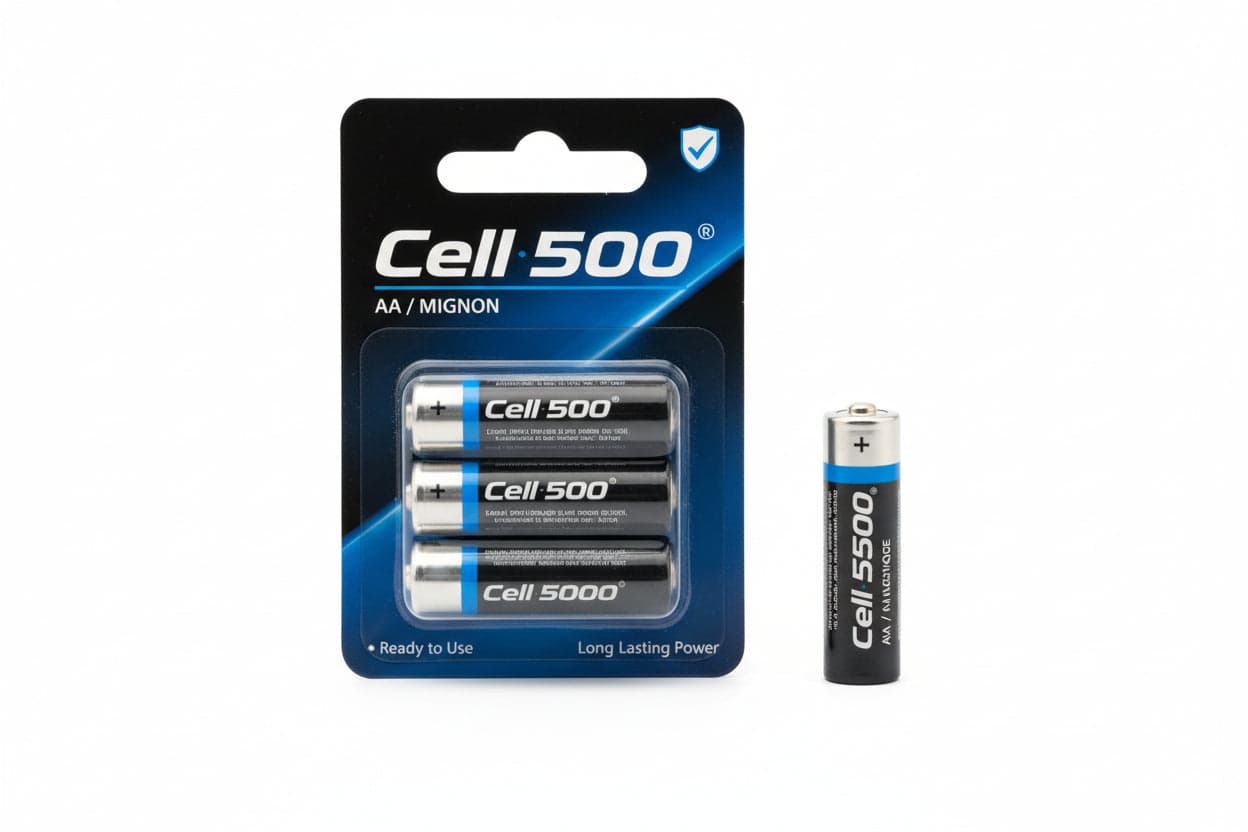 Pila Ministilo Aaa CARICA500 1,2 V 800 Mah Blister da 4 Pezzi 10 Pezzi