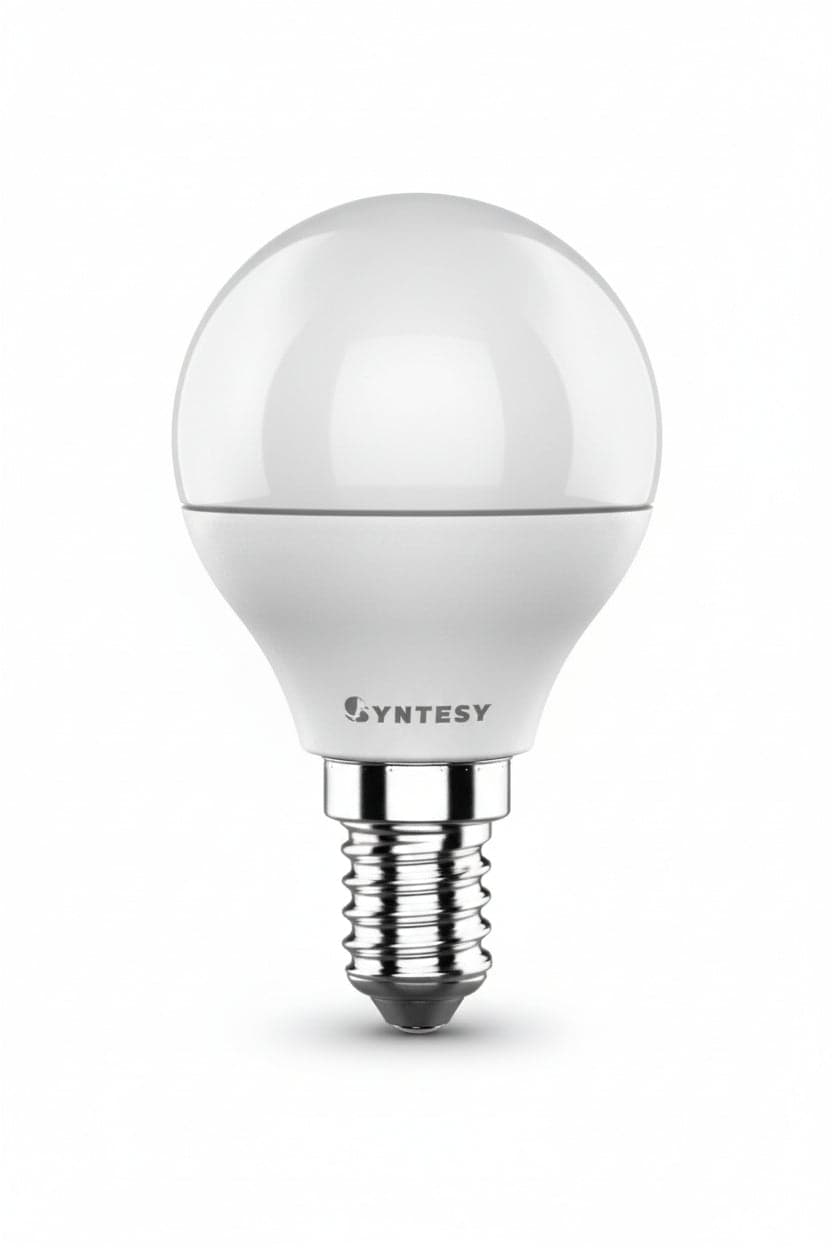 Lampada Led Sfera Opale E14- - 25W - E14 - 6500 °K Fredda - 250 Lm - Cl. En.F - 10 Pezzi Syntesy