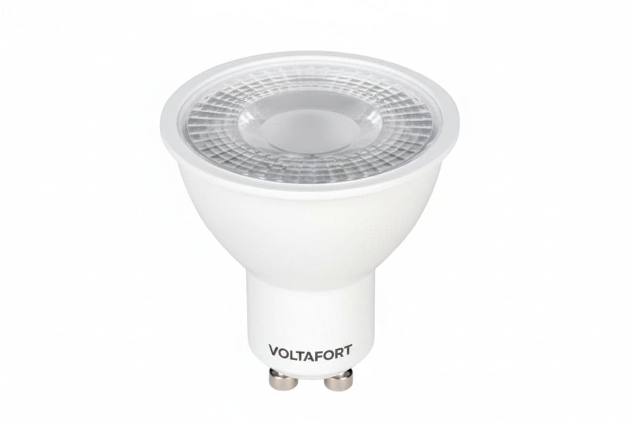 LAMPADA LED GU10- - 4w - GU10 - 3000  °K calda - 345 lm - cl. en.F - 10 pezzi SYNTESY