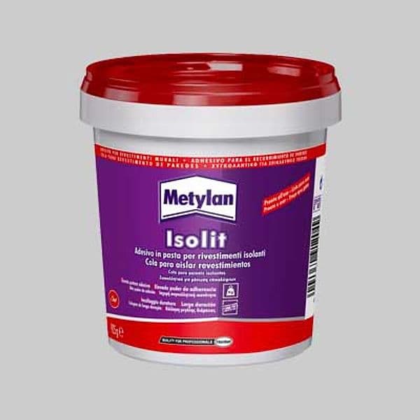 Colla per Rivestimenti Isolanti Isolit 925 Gr Metylan