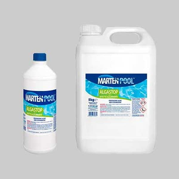 Alghicida Algastop Marten Prevenzione Formazione Alghe Piscina 5 kg