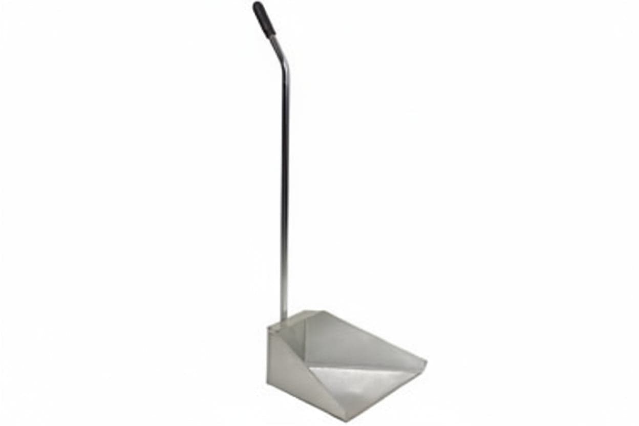 Paletta Raccogli Immondizia In Metallo Con Manico- - Cm.35X25X76H. - 5 Pezzi Xtra