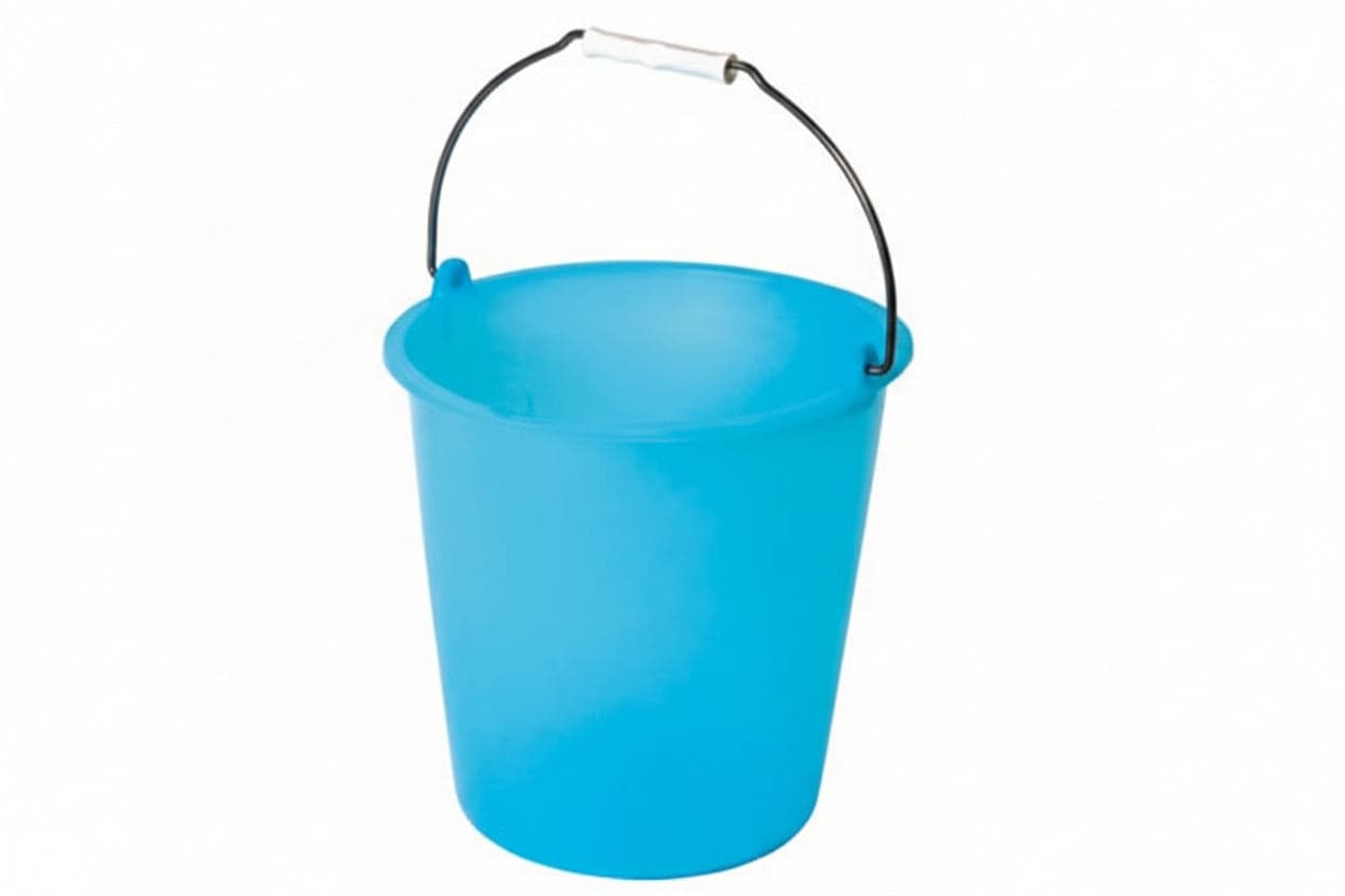 Secchio Senza Becco 9 l Ø 27 mm cm 19X26 H 5 Pezzi