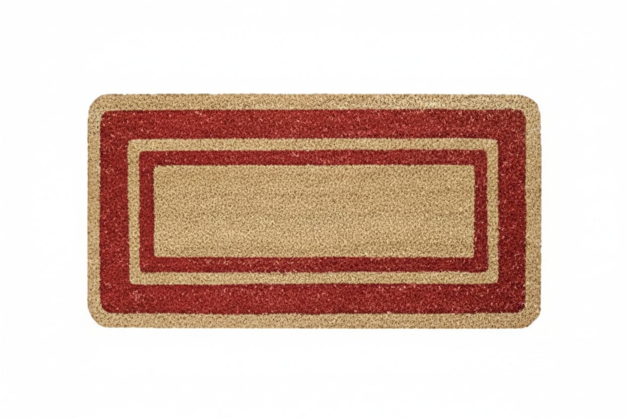 Zerbino Super Rosso Spessore Mm.17 Cm.40X80, Spessore Mm.17 in Zerbini BricoGo - Marano di Napoli, commercioVirtuoso.it