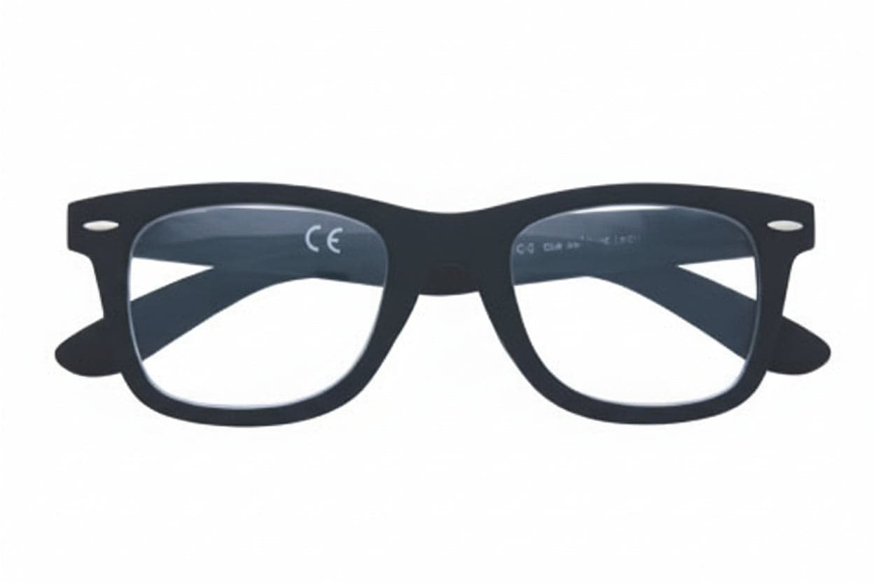 OCCHIALE LETTURA MONTATURA POLICARBONATO NERO SOFT TOUCH PR65  diottrie +2,0  31ZPR65200    ZIPPO