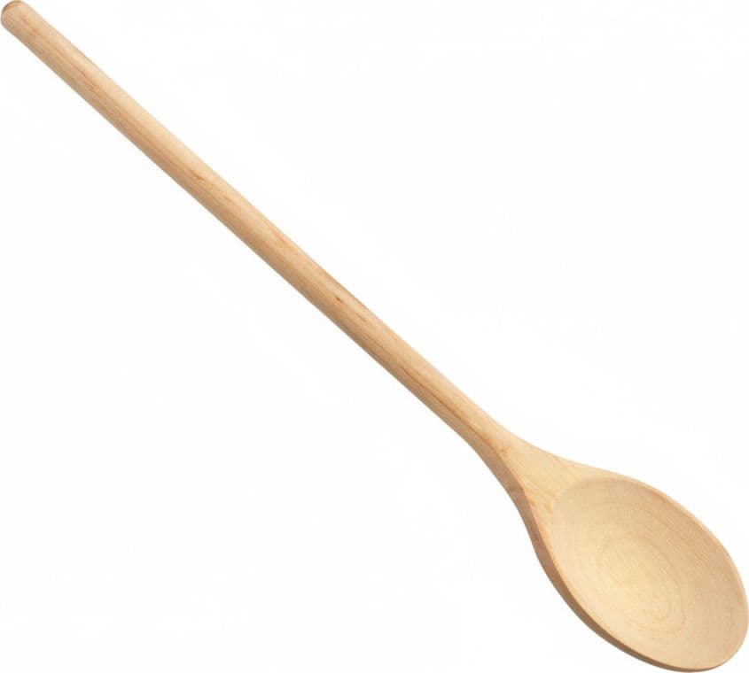 Cucchiaio Ovale in Legno 35 cm Calder 12 Pezzi