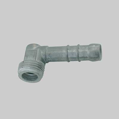 RACCORDO PORTAGOMMA MASCHIO A 90  ° 1/2 -  EE ? 9 mm (GPL)