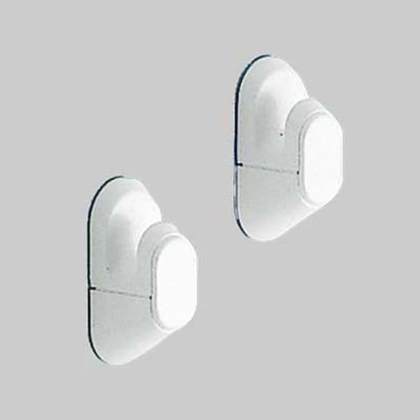 Appendiabiti Junior Colore Bianco Gedy 2 Pezzi