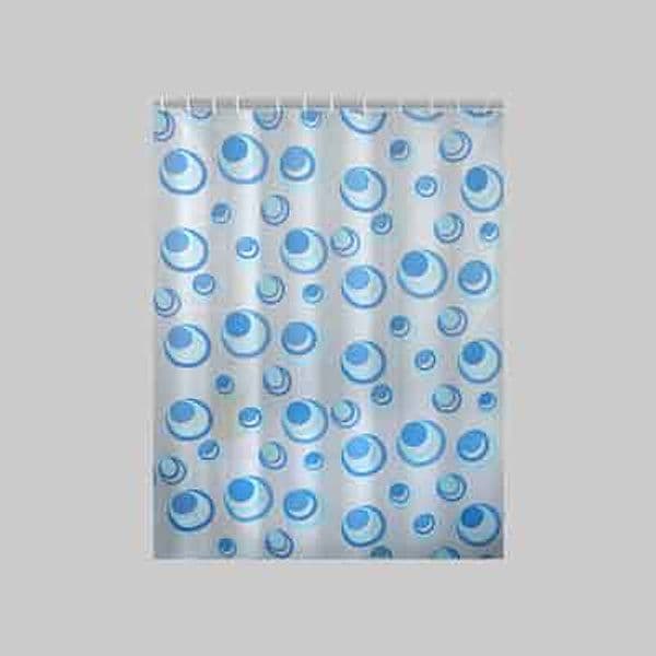 Tenda Doccia in Peva Orbita 180 x 200 cm Azzurro Gedy