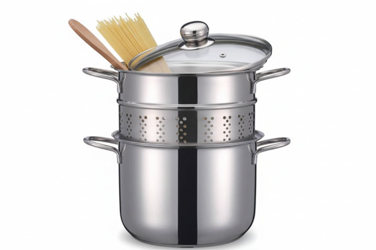 Pastaiola Eatitaly in Acciaio Inox 18 10 20 cm