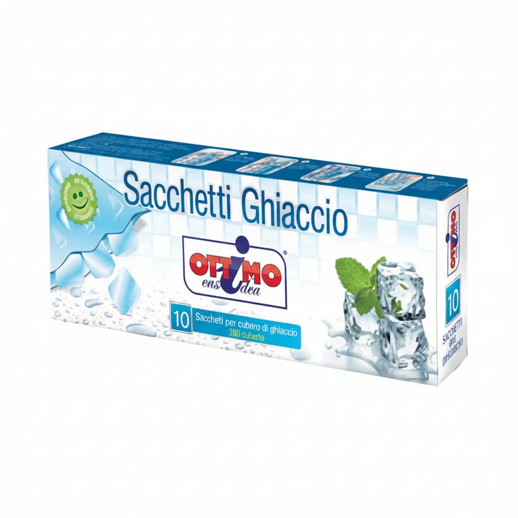 Ghiaccio Pronto PZ.10 per 280 Cubetti Ottimo 48 Pezzi