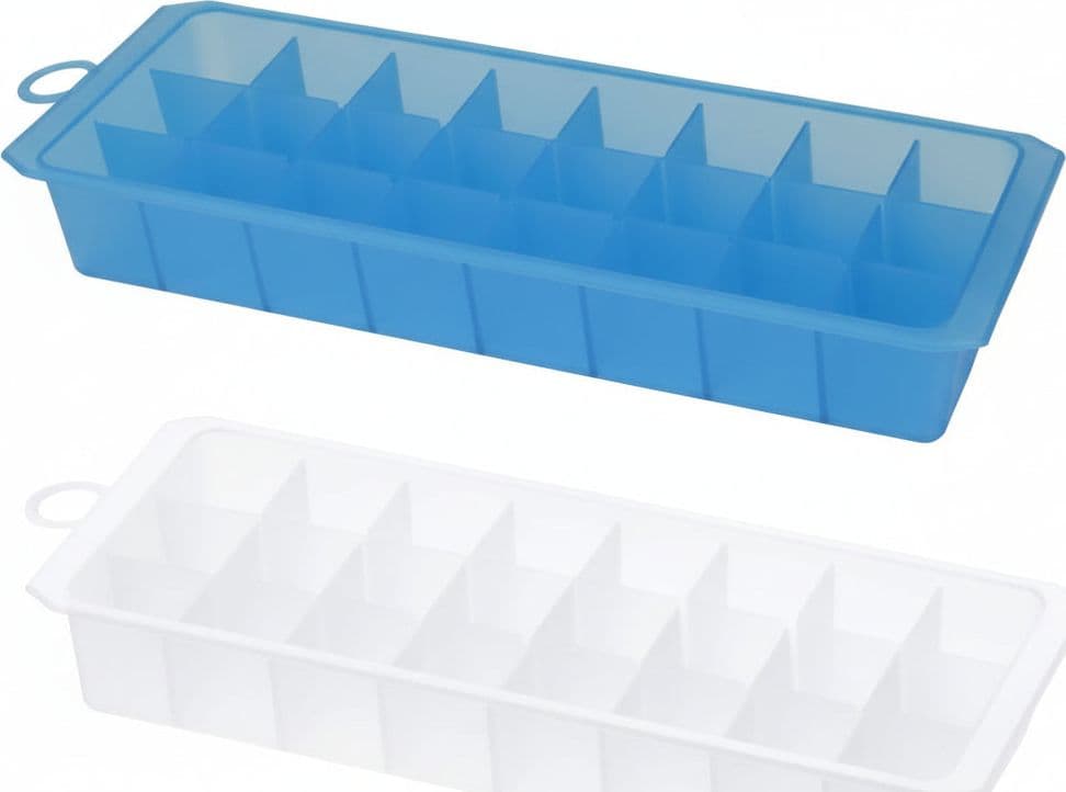 Formaghiaccio 24 Cubetti Senza Coperchio 20 CMX7X3H. Cosmoplast 12 Pezzi