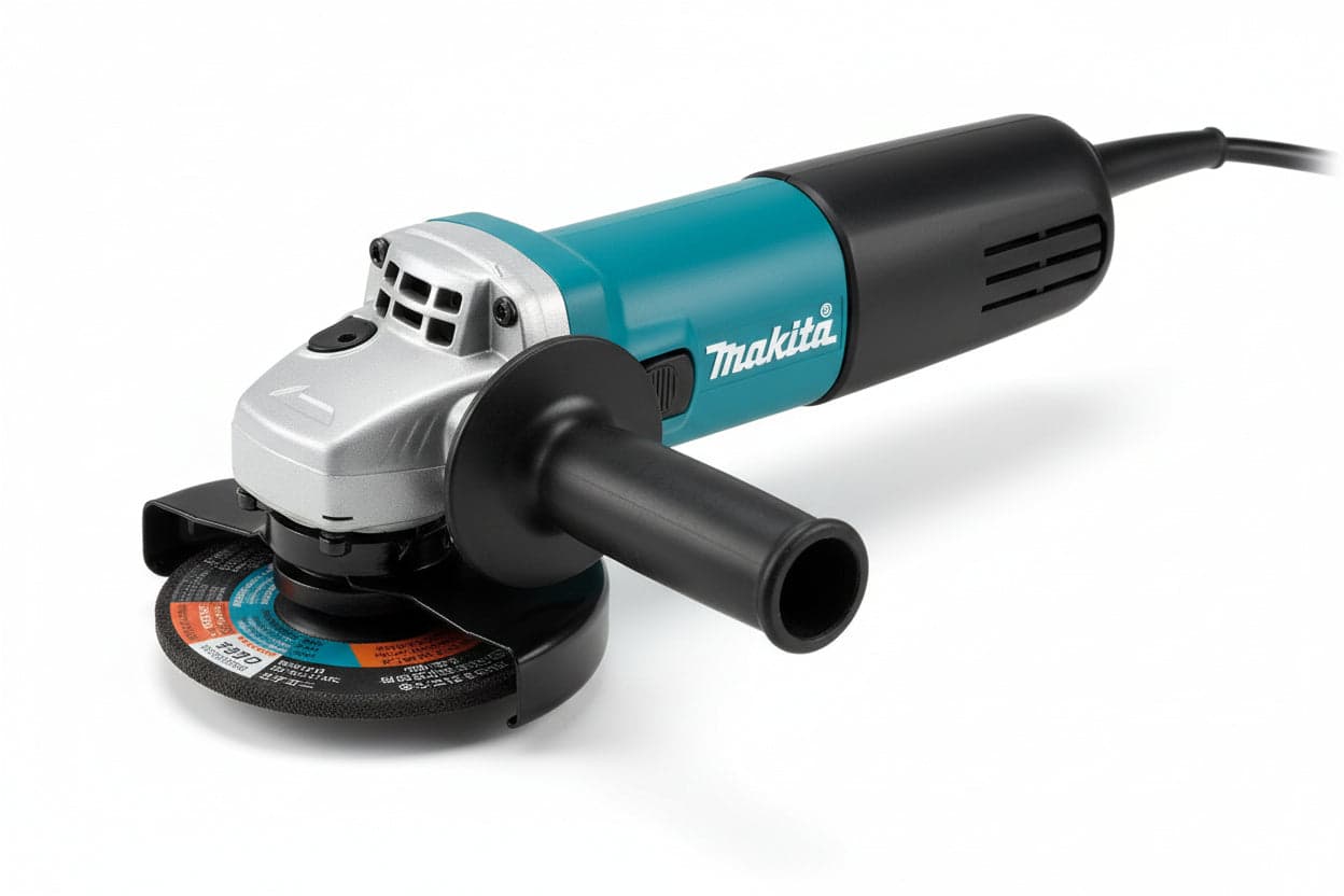 SMERIGLIATRICE ANGOLARE DISCO Ø MM.115 840W (9557HNRGZ)    MAKITA
