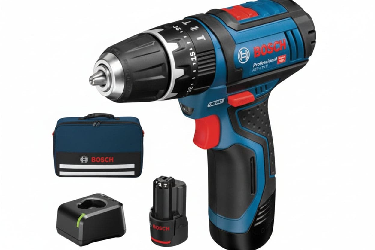 Trapano Avvitatore Percuss. 2 Batt. Litio 12 V Mand. 10 mm (gsb 12V15) 2