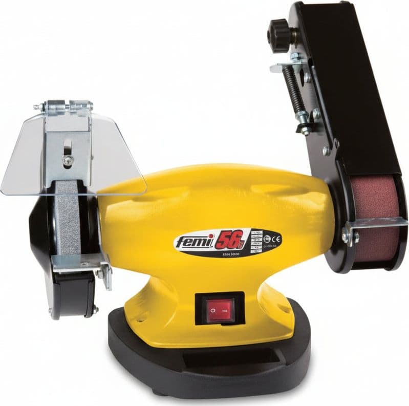 Smerigliatrice Levigatrice da Banco Ø 150 mm 450 Mmw (BG56N) Femi