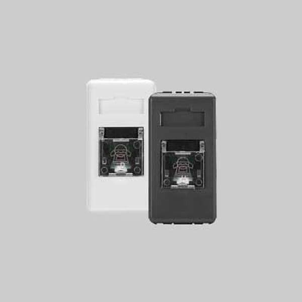 Presa Telefonica RJ11 System Nero Gewiss