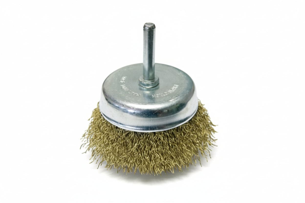 Spazzola a Tazza Fili Acciaio per Trapano Extra Ø 50 mm Codolo 6 6 Blister