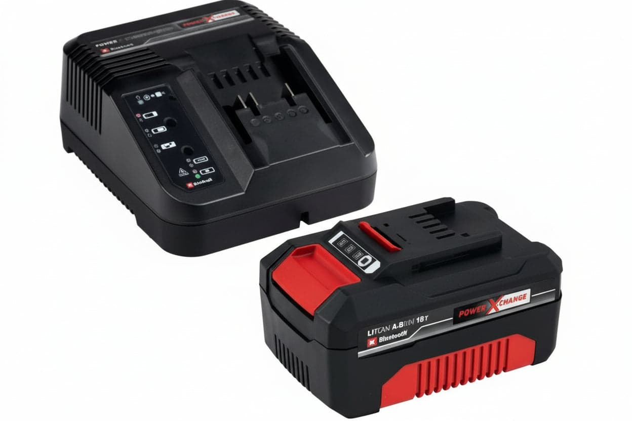 Kit Energy Caricabatteria Xchange + 1 Batteria 18 V 4AH Einhell