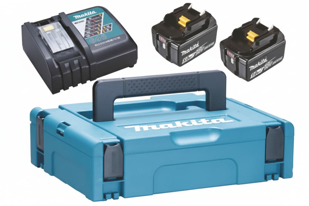 Kit Energy Caricabatteria + 2 Batterie 5AH (1976242) Makita