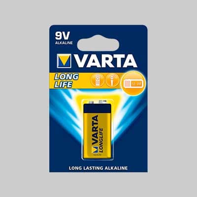 Pile 'Longlife' Transistor Blister 1 Pezzo - 10 Confezioni- Varta