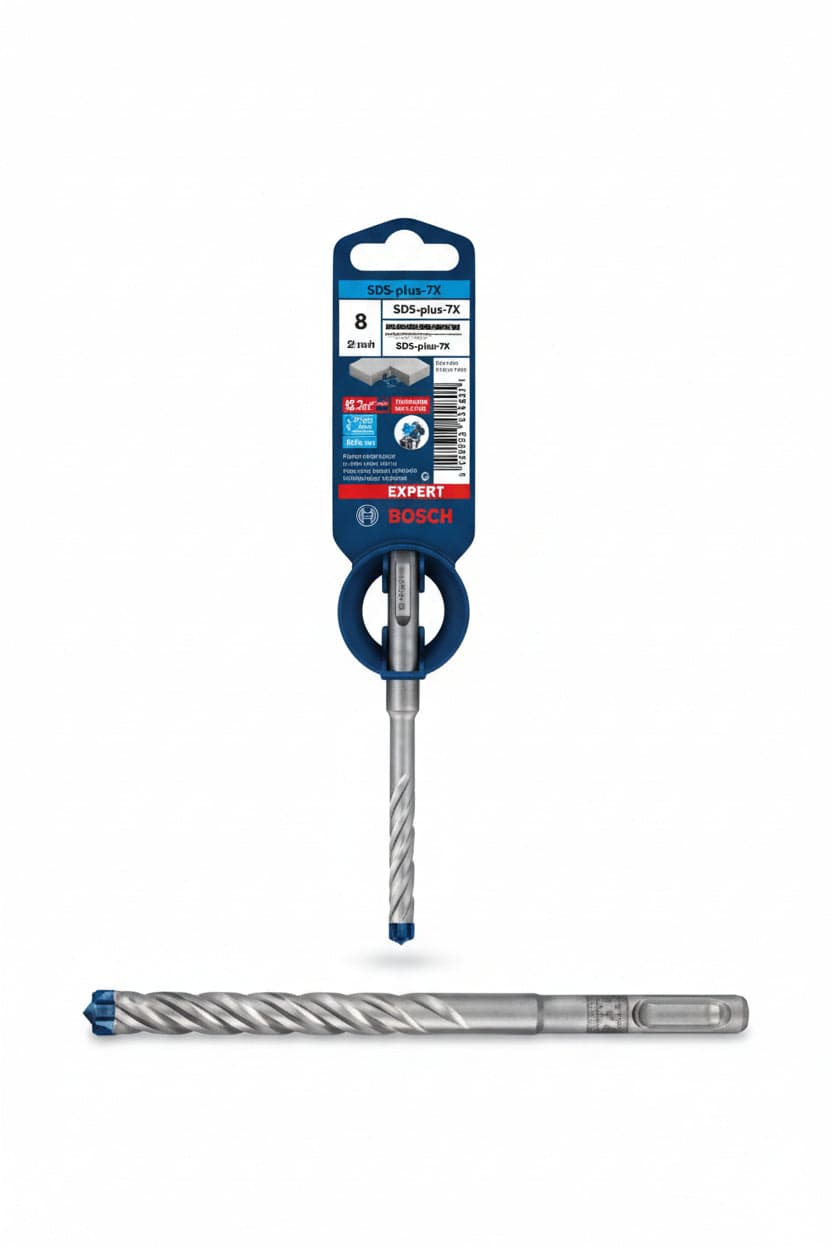 Punta Con Attacco Sds-Plus 7X Per Muro- - Ø Mm.5X215X150 - 1 Blister Bosch