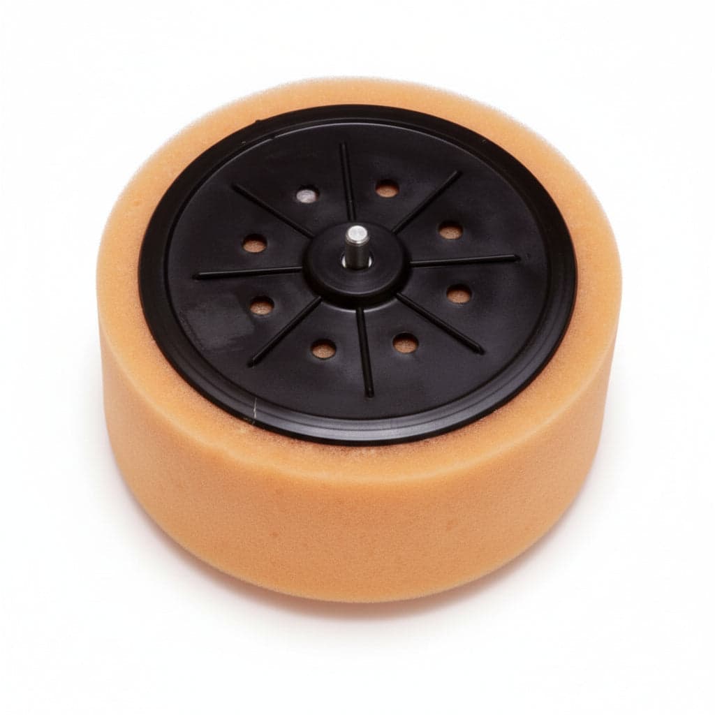 Tampone in Spugna per Lucidare per Trapano Ø 125 mm con Codolo 6 mm