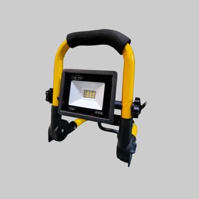 Proiettore A Led Portatile Con Supporto Pieghevole 'Ideal Star' 50W - 4250 Lumen - 6000K - Ideal Star