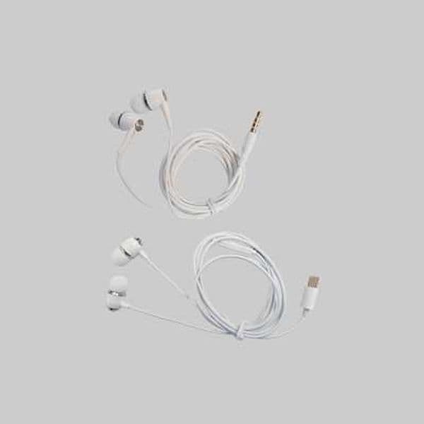 Auricolare con Filo 10 Mw 120 cm Attacco Jack 3,5 mm