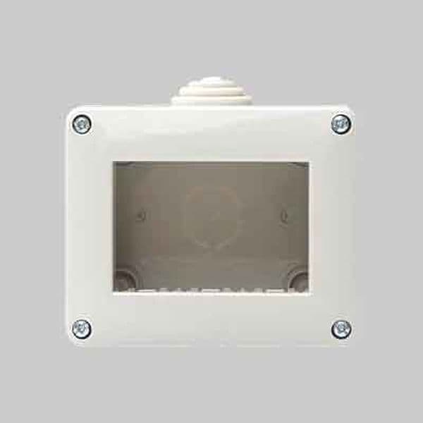 Contenitore da Parete per Apparecchi IP40 Starlight 3 Posti Elettroit