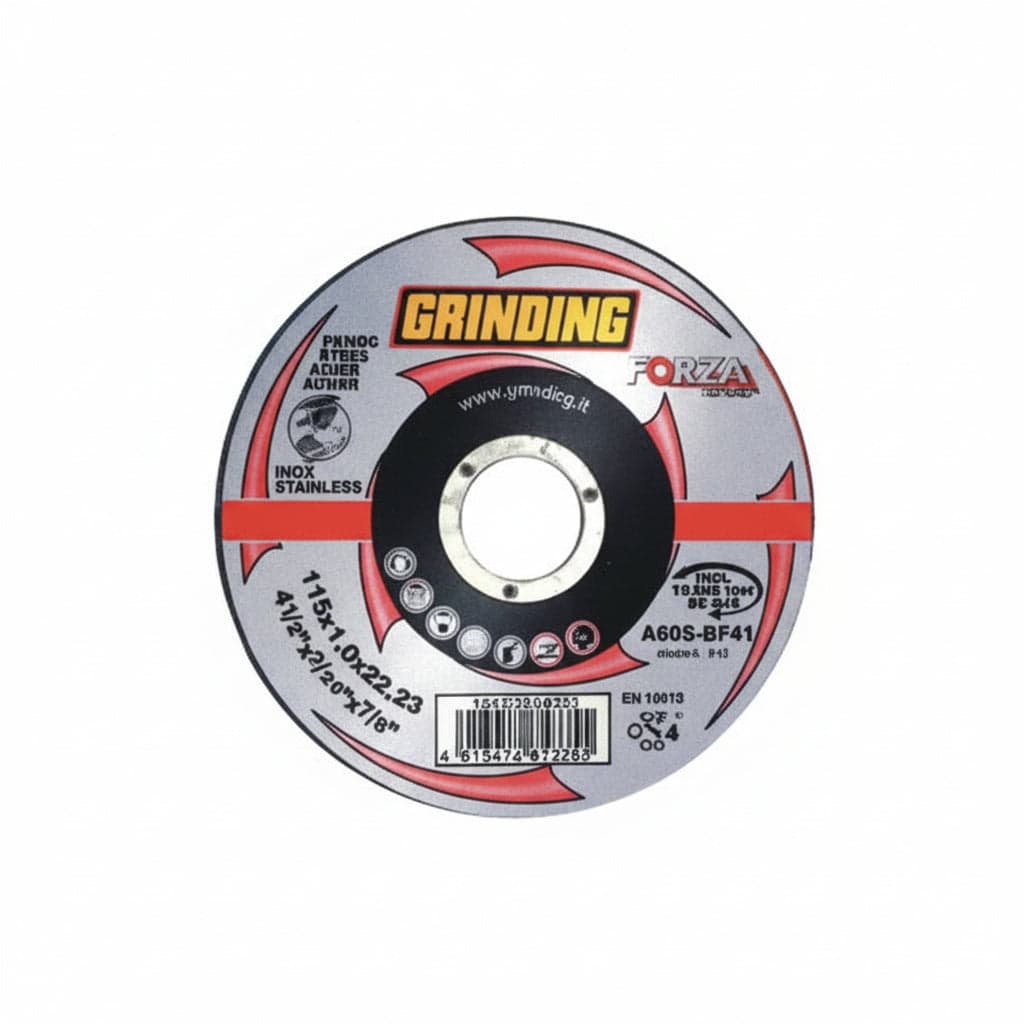 Dischi Da Taglio Sottile Centro Piano Per Ferro/Inox Forza Ø Mm.115- - Ø Mm.115X1,6 Foro 22,2 Da Taglio Per Ferro/Inox - 55 Pezzi Grinding