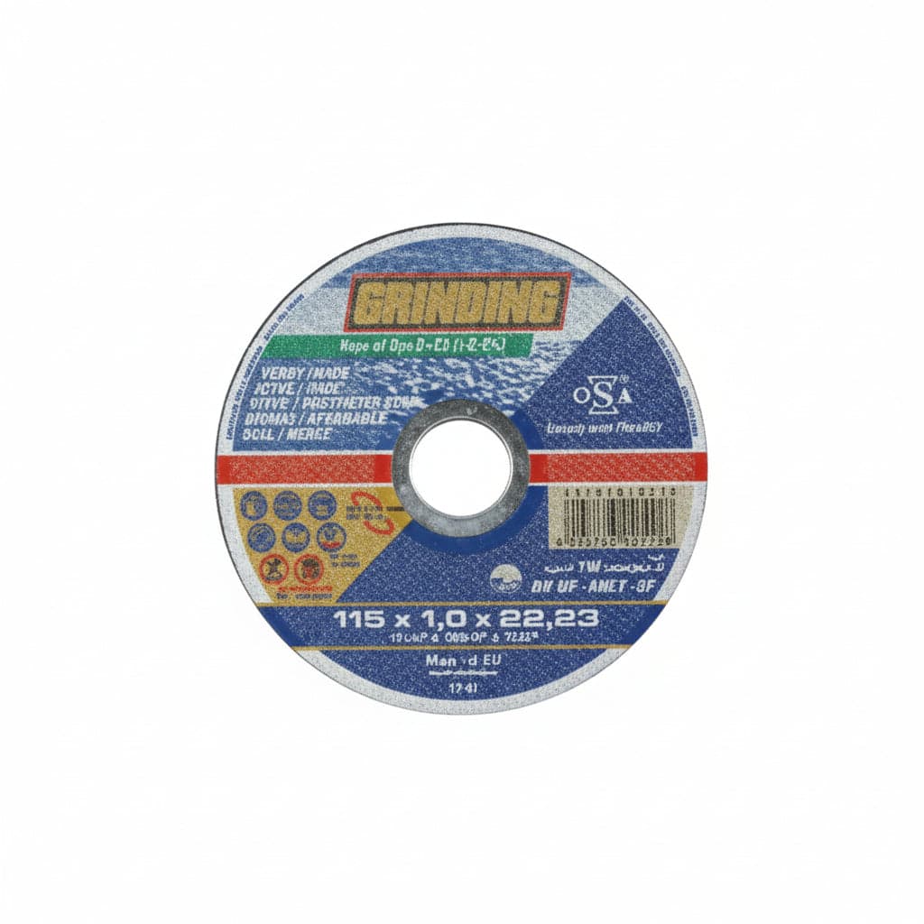 Dischi Da Taglio Sottile Centro Piano Per Ferro/Inox- - Ø Mm.125X1,0 Foro 22,23 Da Taglio Per Ferro/Inox - 50 Pezzi Grinding